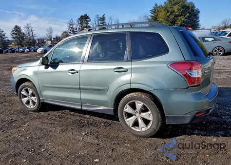 2015 Subaru Forester 2.5I Premium from USA, damaged, VIN JF2SJAFCOFH576549